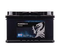 Car Starter Battery 100 72Ah 650A Cca 12V T1 Terminal Lb3 Quinton Hazell Qbt1003