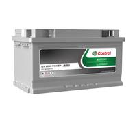 Car Starter Battery 110 80Ah 740A Cca 12V Wet Flooded T1 Terminal Castrol