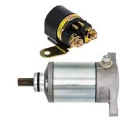 Car Starter Starter Motor Solenoid Kit For Arctic Cat 300 For Suzuki For Quadrunner 250 4WD For King For Quad 400 31100-19B20 ATV Engine Starting Starters