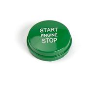 Car starter switch Fit For Land Range Rover Sports Car Start Stop Engine Button Switch One-key Ignition Cover Car ignition switch(Green)