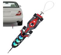 Car staticDischarge Belt - Racing Car Styled Anti staticEliminator Strap, Vehicle Grounding Shock Reduction Accessory, Decorative Safety Hanging Item | Auto staticElectricity Removal Highway Drivin