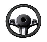 car steering cover Car Anti Slip Carbon FiberSteering Wheel Cover For BMW M3 M4M5 E36 E39 E46 E60 E90 E91 FO1 F10 F15F20 F30 X1 X3 X5 X7 wheel sleeve protector(Red,O)