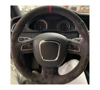 car steering cover Car Steering Wheel Cover For A3 8P For Sportback A4 B8 For Avant A5 8T A6 C6 A8 D3 Q5 8R Q7 4L S3 S4 S5 For Seat For Exeo wheel sleeve protector(Light blue)