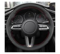 car steering cover Car Steering Wheel Cover For Mazda 3 For Axela 2019 2020 2021 CX-30 MX-30 Auto steering wheel cover(Blue,Style 1)