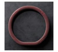 car steering cover Cover Suitable For All Season With Anti-slip Textured Leather Durable And Providing Feel steering wheel cover(Red,D)