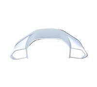 Car Steering grips For Peugeot For Rifter 2018 2019 2020 2021 Interior Car Steering Wheel Panel Cover Sequins Trim ABS Accessories Steering Wheel Protector Shell(Silver)