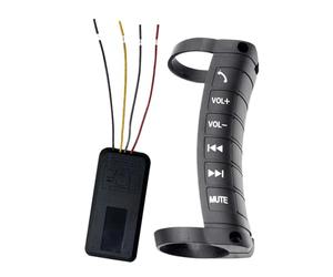 Car Steering Remote Control - Wireless Button Controller, Compact Multimedia Device, Portable Car Accessory, Wheel Gadget | Convenient Remote Control Modern Design