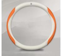 Car Steering Whee Cover For Suzuki Lapin HE21S 2002 2003 2004 2005 2006-2008,Anti-Slip Breathable Steering Wheel Protector Car Accessories Interior,Orange