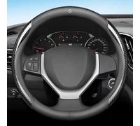 Car Steering Whee Cover For Suzuki Lapin HE21S 2002 2003 2004 2005 2006-2008,Anti-Slip Breathable Steering Wheel Protector Car Accessories Interior,Black