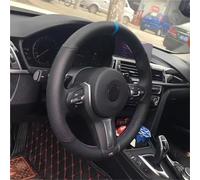 Car Steering Wheel Artificial Leather Steering Wheel Cover For BMW For F87 For M2 For F80 For M3 For F82 For M4 For M5 For F12 For F13(Yellow thread)