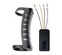 Car Steering Wheel Button Remote - ABS, 3.94x1.97x1.3in Remote Controller Wireless Media Navigation | Compact Automotive Steering Wheel Control, CarRemote for Sedans, Trucks, RVs, Trailers