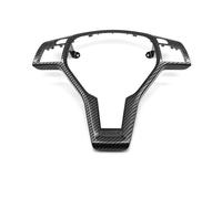 Car Steering Wheel Chrome Panel Cover Trim For Benz For A/B/C/E/For GLK/For GLA/For CLA/For CLS Class Universal Interior Accessories(Carbon-fiber-Black)