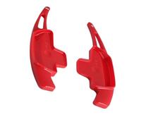 Car Steering Wheel Compatible With Benz For C Class W205 2015 2016 2017 2018 2019 2020 Car Steering Wheel Paddle Shifters Shift Decorative Parts(Red)