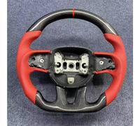 Car steering wheel Compatible With Dodge For Charger For Challenger Srt Hellcat 2015 2016 2017 2018 2019 2020 2021 2022 Sport Steering Wheel Carbon Fiber(Style 2)