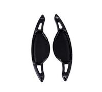 Car Steering Wheel Compatible With Infiniti For Q60 2017-2022 For QX55 QX60 Q50 2022 2023 Steering Wheel Shift Paddle Shifter Extension Cover(Black)