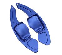 Car Steering Wheel Compatible With Vw For Golf 6 MK6 R For GTI R20 2009 2010 2012 2013 2014 Car 2Pcs Steering Wheel Paddle Extension Shift Cover(Blue)