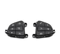 Car Steering Wheel Control Switch Button Repair Kit For BENZ For C/For GLC Class For W205 For W253 For C200 Universal Interior Accessories(Black 1pair)