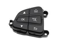 Car Steering Wheel Control Switch Button Repair Kit For BENZ For C/For GLC Class For W205 For W253 For C200 Universal Interior Accessories(Black-Left)