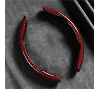 Car steering wheel cover 1Pair Car Steering Wheel Cover Carbon Fiber Non-slip For Benz A B C E S Class W204 W205 W212 W213 W176 GLC CLA A&MG W177(Type G)