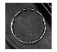 Car Steering Wheel Cover 2/3PCS Carbon Fiber Car Steering Wheel Cover Universal Anti-skid Cover Auto Accessories 38cm for Auto Decoration
