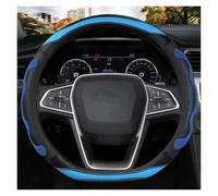 Car Steering Wheel Cover 37 38cm For EcoSport For Escape For Kuga For Expedition EL For Max For Explorer For Galaxy(BLUE D)
