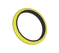 Car Steering Wheel Cover 37-38cm SpongeBobed Anime Cartoon Elastic Auto Steering Wheel Protector Suitable Car-styling Interior Steering Wheel Cover(C)