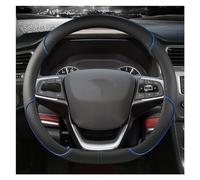 Car Steering Wheel Cover 38cm Leather For Chery For Tiggo 8 For Arrizo 5 Pro Gx 5x EQ7 Auto Accessories Protector Steering Wheel(BLUE D SHAPE)