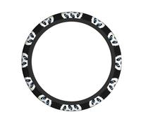 Car Steering Wheel Cover â€“ Cute panda Print Elastic Fabric Sleeve, Breathable, Suitable for Auto, Trucks, SUV