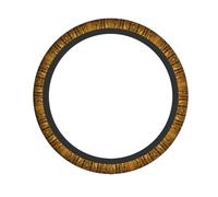 Car Steering Wheel Cover – Gold Sequin Sparkle Print Elastic Fabric Sleeve, Breathable, Suitable for Auto, Trucks, SUV
