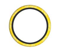 Car Steering Wheel Cover – Goodlooking Hello Sunshine Print Elastic Fabric Sleeve, Breathable, Suitable for Auto, Trucks, SUV