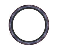 Car Steering Wheel Cover â€“ Rain Drops on Glass Print Elastic Fabric Sleeve, Breathable, Suitable for Auto, Trucks, SUV