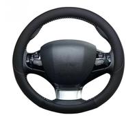 Car steering wheel cover accessories Car Steering Wheel Cover For Peugeot 308 2014 2015 2016 2017 2018 2019 2020 II T9 308 SW CC Plaid Non-slip Accessories(Type B)
