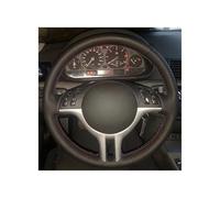 Car Steering Wheel Cover Anti-Slip For E39 For E46 For 325i For E53 For X5 Hand-stitched Protector Cover Accessories Steering Wheel Protector Shell