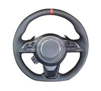 Car Steering Wheel Cover Auto Braid On The Steering Wheel Cover For Suzuki For Jimny For Sierra For Swift For Sport For Teszt For Baleno 2018-2022(Red)