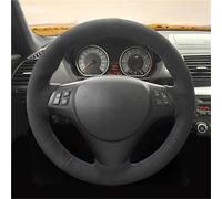 Car Steering Wheel Cover Black Suede Steering Wheel Braid For B&MW M Sport M3 E90 E91 E92 E93 E87 E81 E82 E88 X1 E84(Type I)
