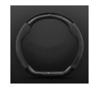 Car Steering Wheel Cover Car Carbon Fiber For Subaru For Brz For Wrx Xv For Ascent For Forester For Outback For Impreza Steering Wheel(D Black)