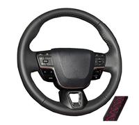 Car Steering Wheel Cover Car Steering Wheel Cover Anti-Slip Perforated Artificial Leather For Toyota For Camry XV80 2024 IX Steering Wheel Braid(Red)