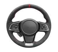 Car Steering Wheel Cover Car Steering Wheel Cover Anti-Slip Suede Leather Braid For Forester 2019 For Ascent 2019 For Crosstrek 2018-2019