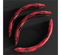 Car steering wheel cover Car Steering Wheel Cover For CHR For Corolla E150 For Yaris For Hilux Rav4 Xa50 For Auris For Land For Cruiser(Style 1)