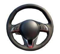 Car Steering Wheel Cover Car Steering Wheel Cover For CX-5 CX5 For Atenza 2014 For 3 CX-3 2016 For Scion iA 2016 Auto Accessories