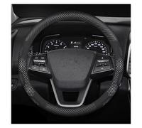 Car Steering Wheel Cover Car Steering Wheel Cover For Hyundai For Kona For Santa-fe For Getz For IONIQ For Sonata For Solaris For Ceed Interior Accessories(O Carbon White)