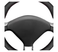 Car Steering Wheel Cover Car Steering Wheel Cover Hand-Sewn Microfiber Leather For 307 CC SW 407 2004-2009 Interior Accessories