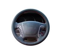 Car Steering Wheel Cover Car Steering Wheel Cover Hand-Stitched For Hyundai For Santa For Fe 2006 2007 2008 2009 2010 2011 2012 Cache Volant Voiture(Yellow)