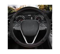 Car Steering Wheel Cover Car Steering Wheel Cover Leather For Camry 2018-2023 For Corolla For Crown For RAV4 2019 Cache Volant Voiture(Black)