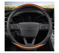 Car Steering Wheel Cover Car Steering-Wheels Cover 38cm For EcoSport For Escape For Kuga For Expedition EL Cache Volant Voiture(ORAGE O)