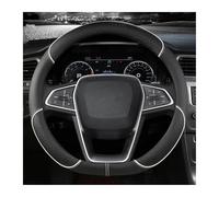 Car Steering Wheel Cover Car Steering-Wheels Cover 38cm For For Expedition EL For Max For Explorer For Galaxy For S-Max For F-Series For Focus 2 3 Interior Accessories(White D)