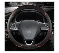 Car Steering Wheel Cover Car Steering-Wheels Cover 38cm For Mitsubishi For Grandis For Lancer For Evo For Eclipse For Cross Interior Accessories(Red)
