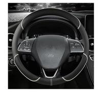 Car Steering Wheel Cover Car Steering-Wheels Cover 38cm For Mitsubishi For Grandis For Lancer For Evo For Eclipse For Cross Interior Accessories(WHITE)