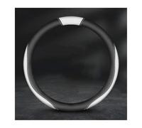 Car Steering Wheel Cover Car Suede Steering Wheel Cover For BYD For Atto 3 For Act For Seal For Tang F3 E6 For Yuan Song Plus For EV F0 Qin Han Dolphin S6(O Style 1 white)