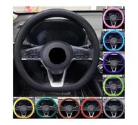 Car Steering Wheel Cover Car Universal Silicone Steering Wheel Elastic Glove Cover Texture Soft Multi Color Auto Decoration DIY Covers Accessories